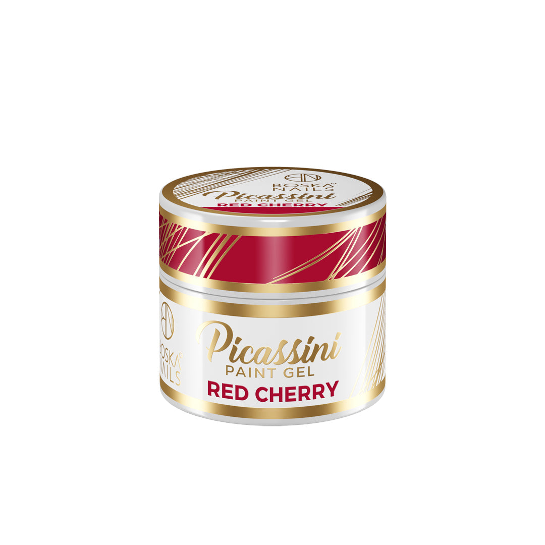 Picassini Paint Gel RED CHERRY Boska Nails 5 ml