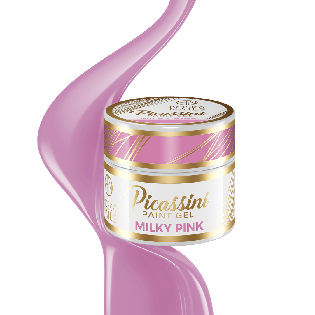 Picassini Paint Gel MILKY PINK Boska Nails 5 ml