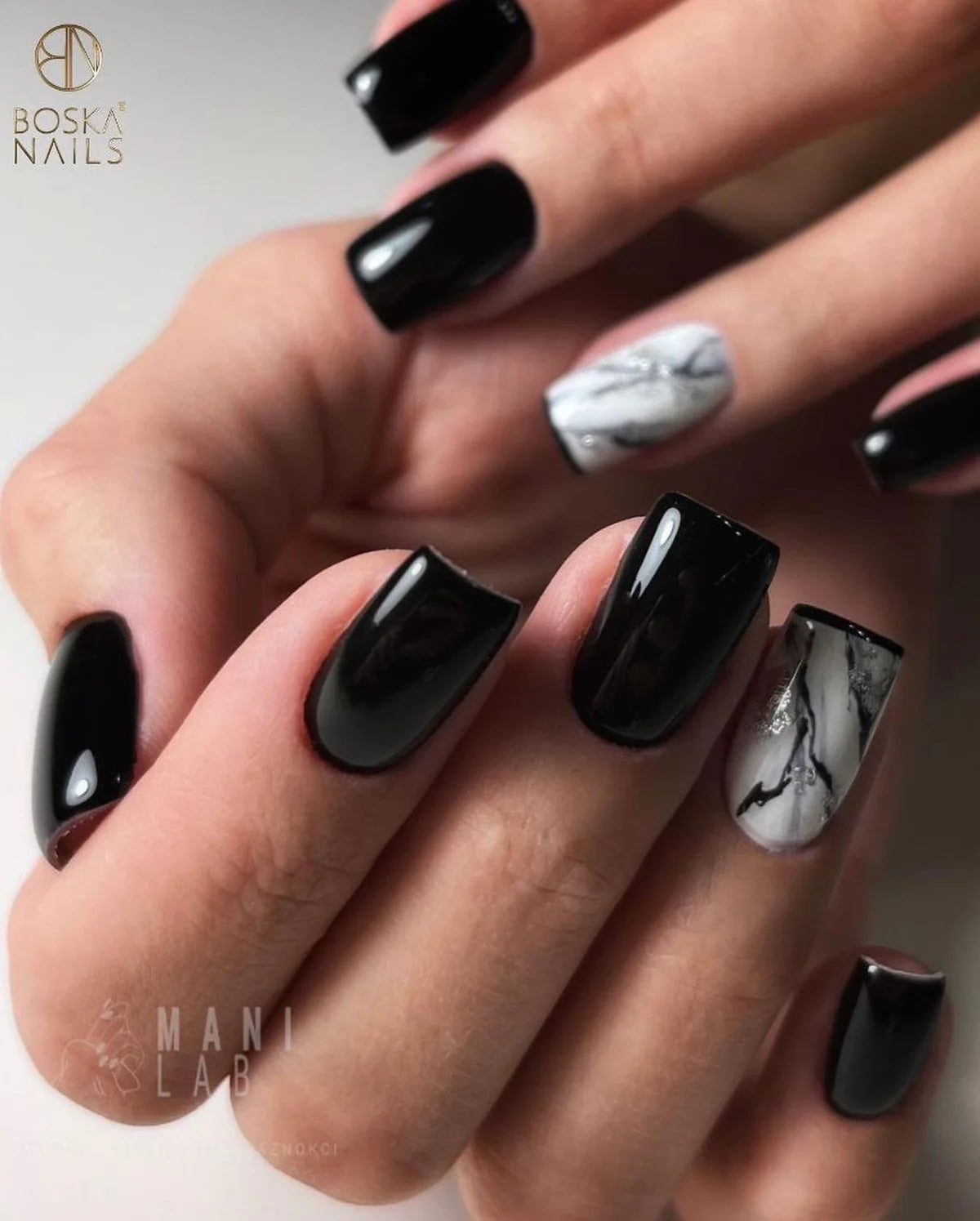Esmalte semipermanente Black Hell Nº302-6ml
