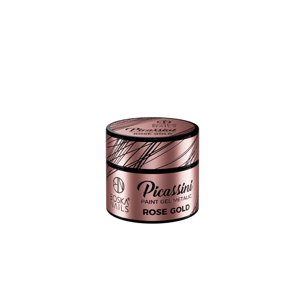 Picassini Metalic Oro Rosa Boska Nails 5 ml
