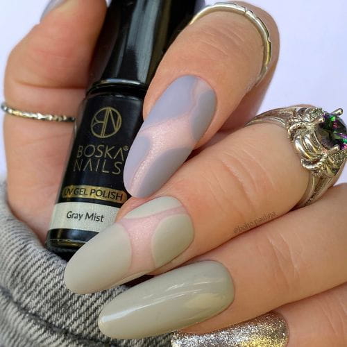 Esmalte Semipermanente Gray Mist Nº406 - 6ml