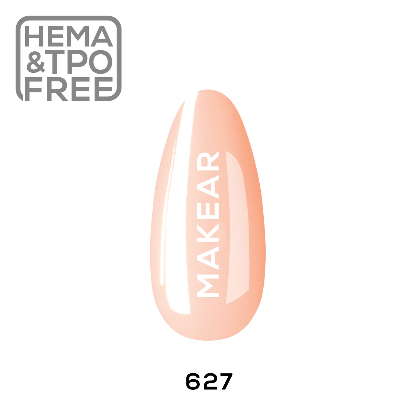 MAKEAR Esmalte semipermanente 627 Flovers 8ml