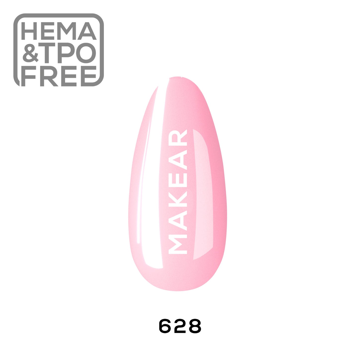 MAKEAR Esmalte semipermanente 628 Flovers 8ml