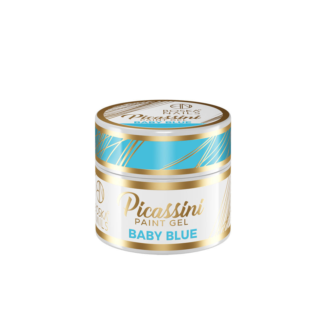 Picassini Paint Gel BABY BLUE Boska Nails 5 ml