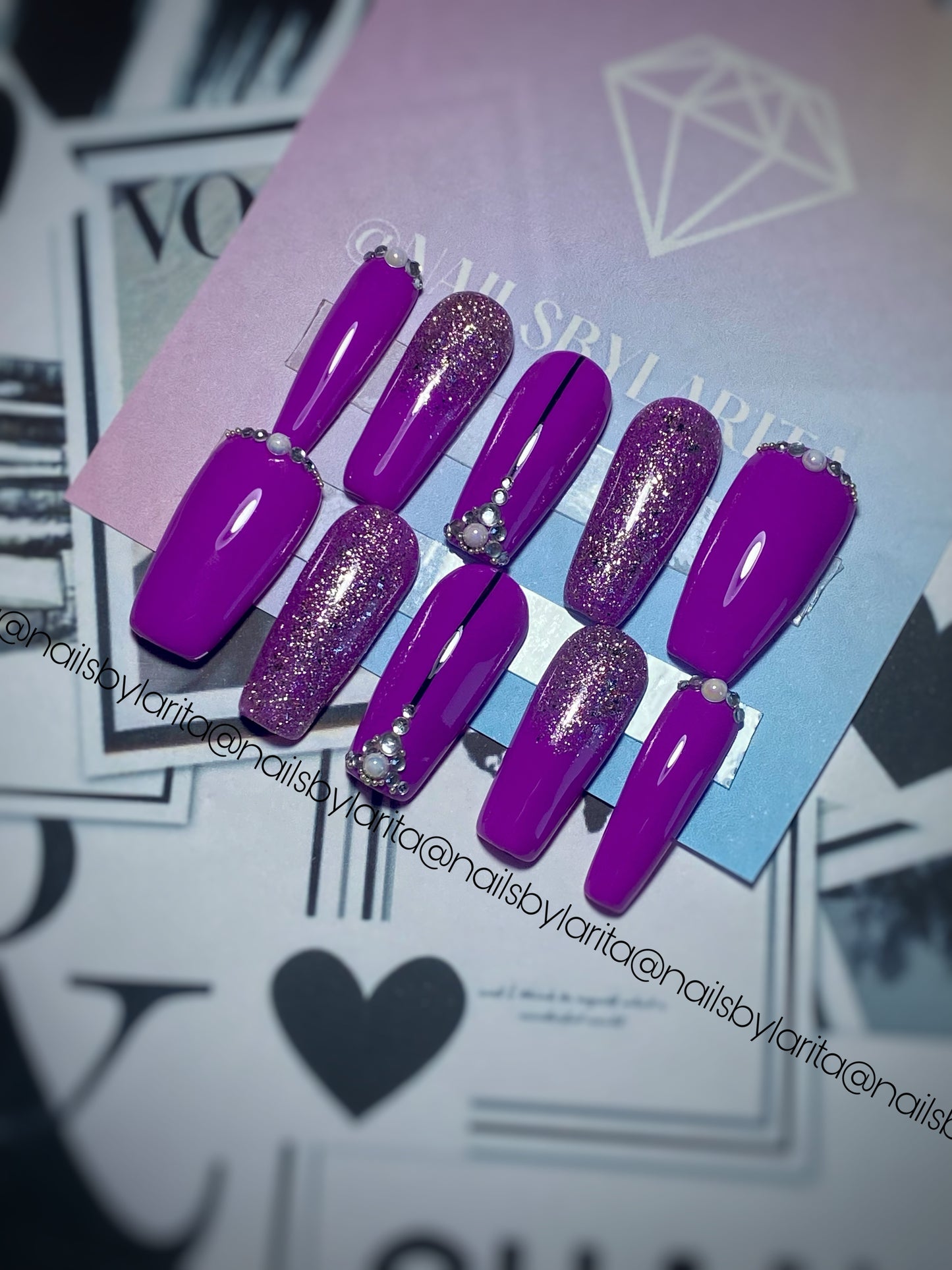 Press on nails 100% personalizadas (RESERVA)