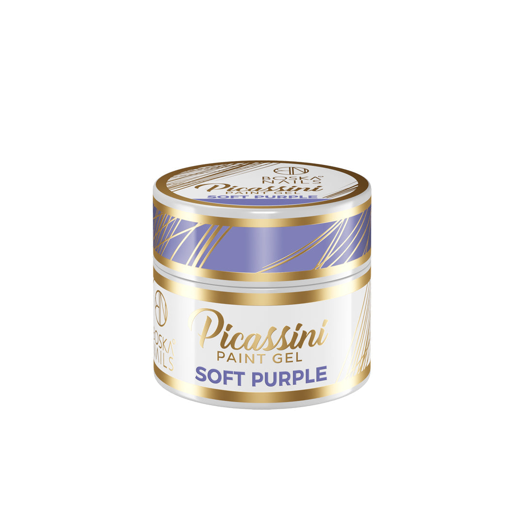Picassini Paint Gel SOFT PURPLE Boska Nails 5 ml