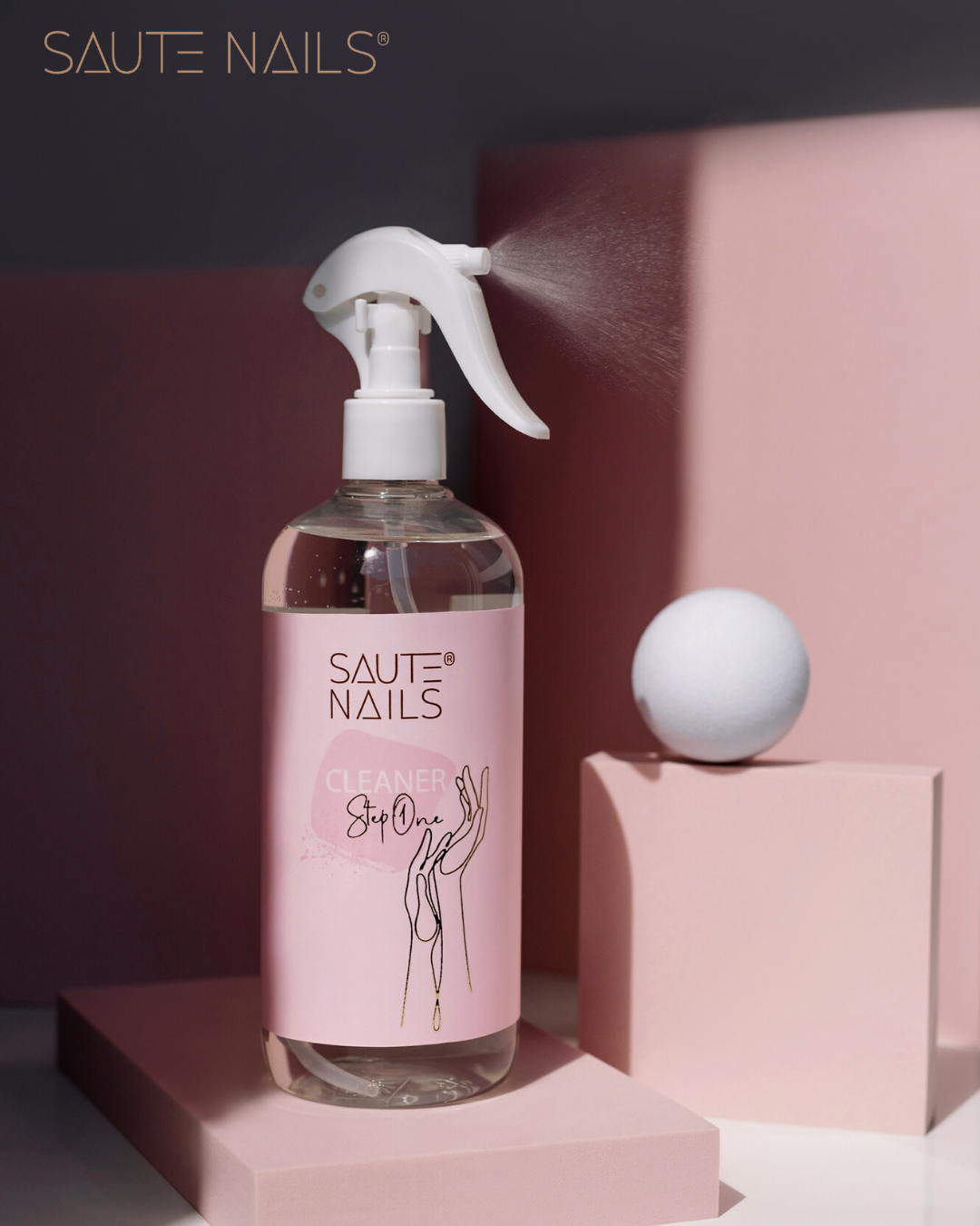 Cleaner Step One Saute Nails 500ml