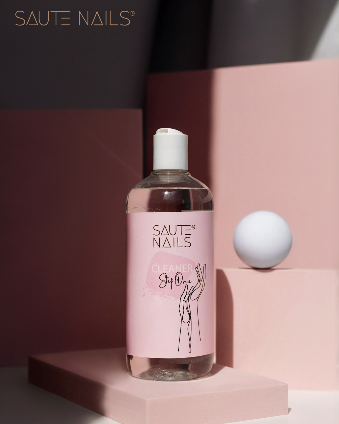 Cleaner Step One Saute Nails 500ml