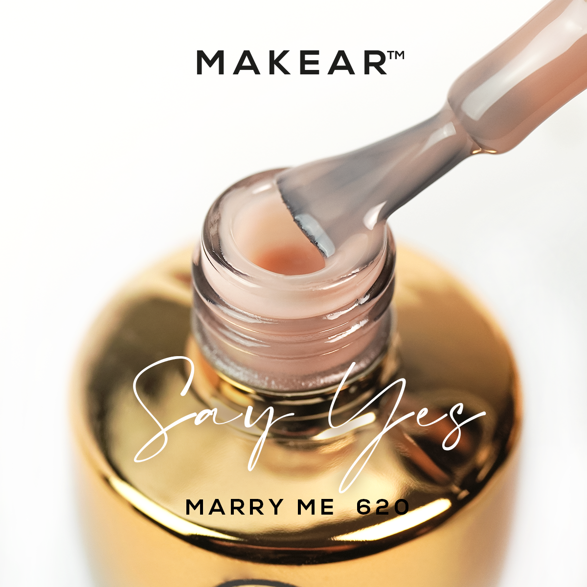MAKEAR Esmalte semipermanente 620 Marry Me 8ml