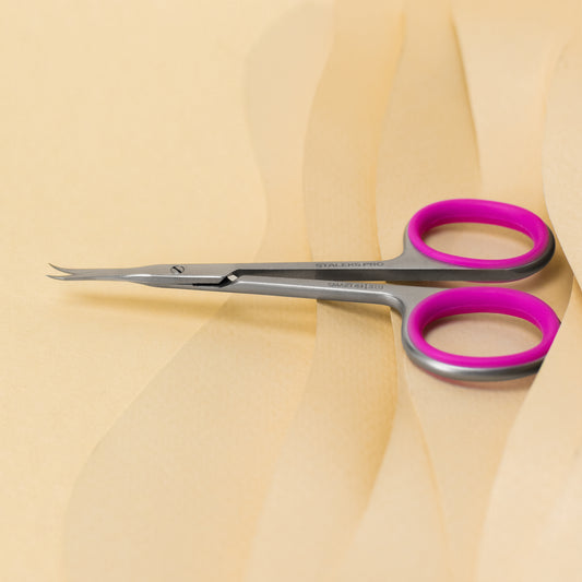 Tijera cutícula, punta curvada para cutícula STALEKS PRO SMART 41/3