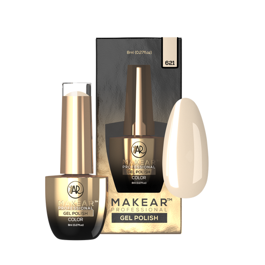MAKEAR Esmalte semipermanente 621 Honeymoon 8ml
