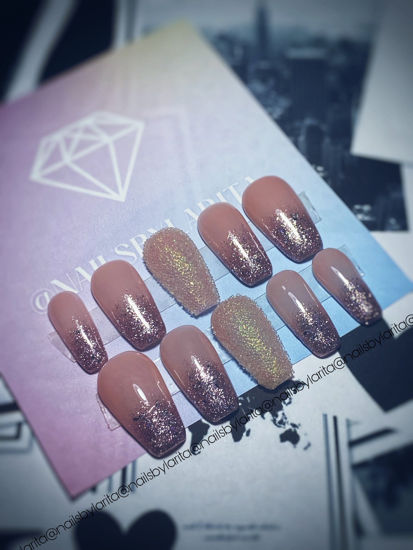 Press on nails 100% personalizadas (RESERVA)