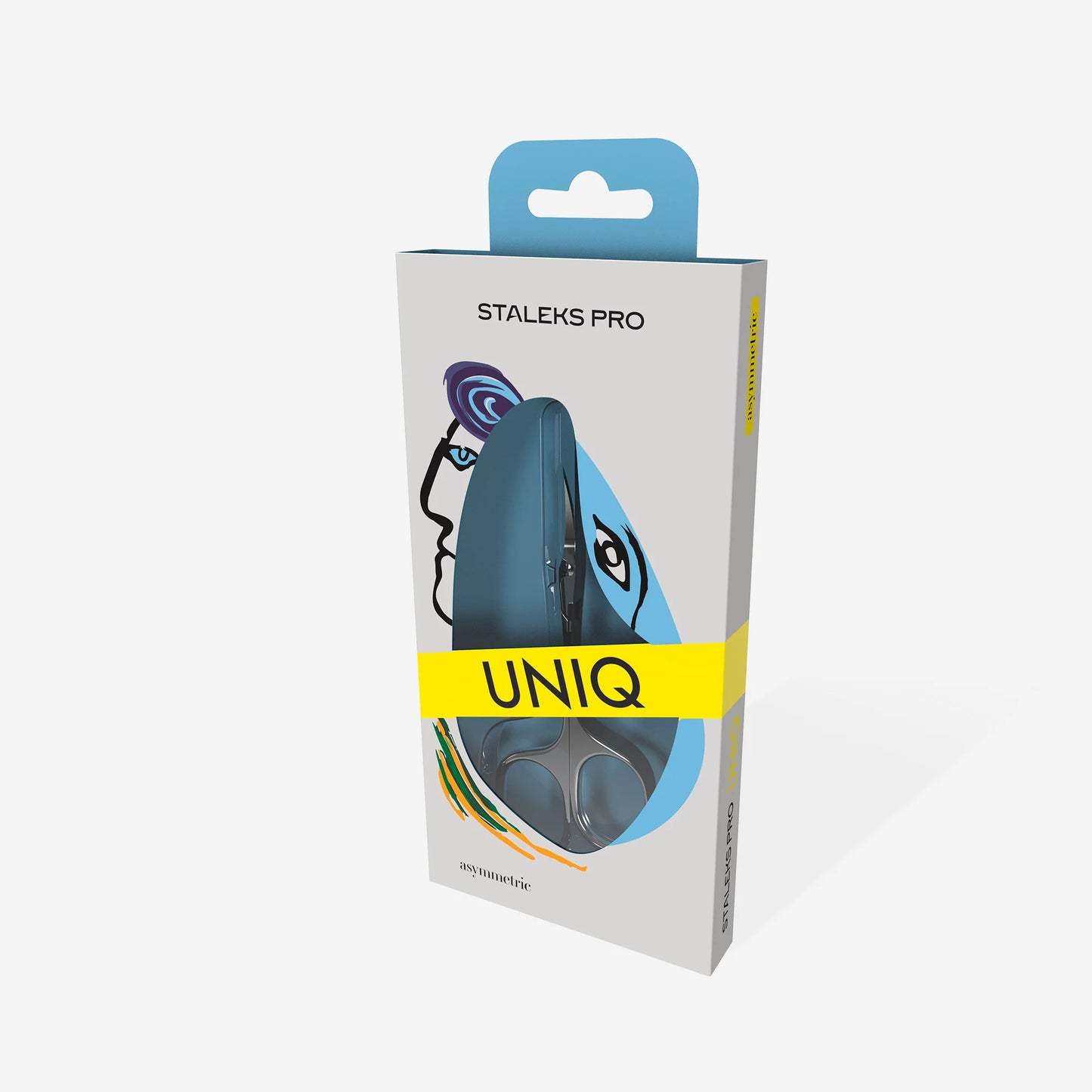 Tijera cutícula Staleks PRO UNIQ 20 Tipo 4- Asymmetric