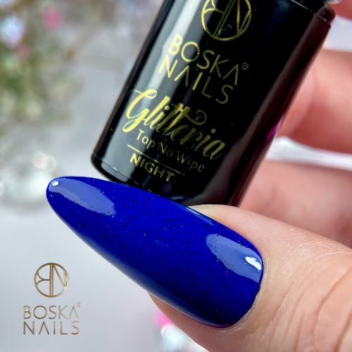 Top Coat Glitteria Night No Wipe - 6ml