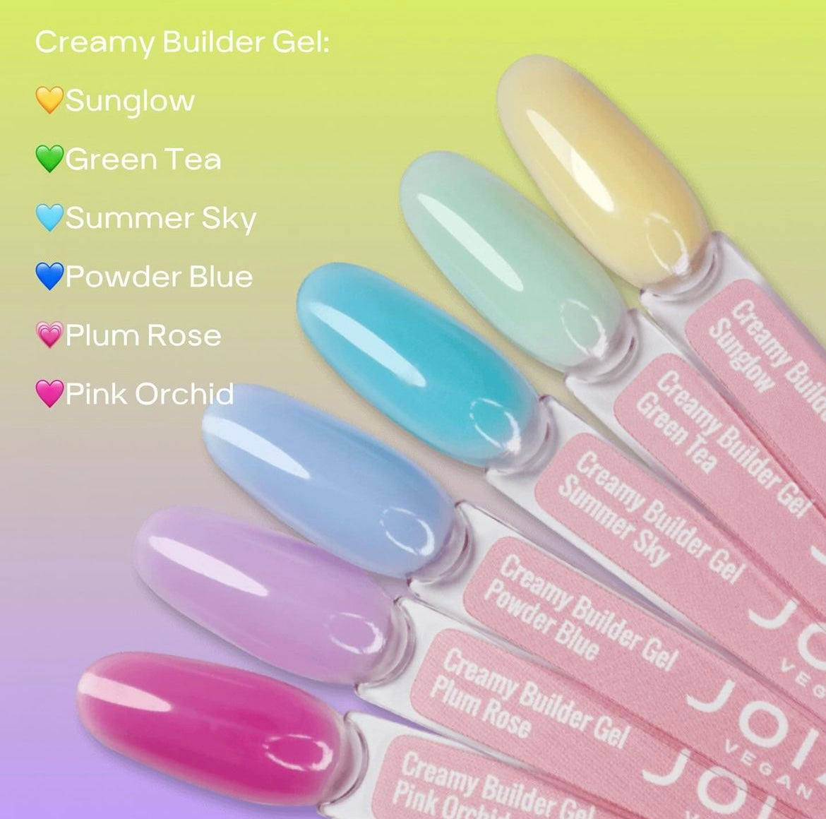 JOIA Vegan Creamy Gel Green Tea 15ml