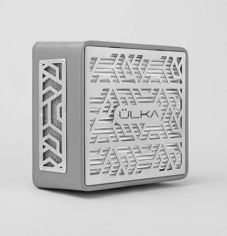 ÜLKA PREMIUM GRIS-Aspirador para manicura y pedicura