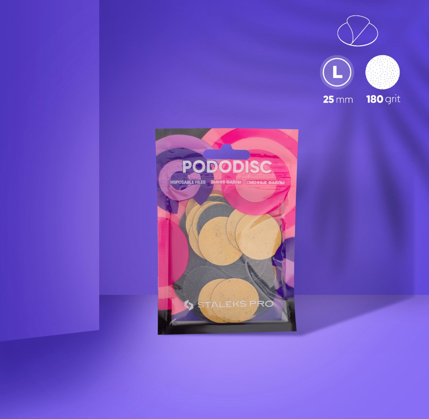 Recambios pododisc tamaño L de Staleks PRO