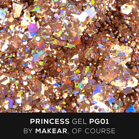 MAKEAR Princess Gel - PG01 Gold - 5ml