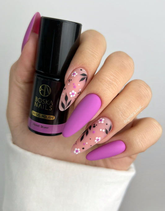 Esmalte Semipermanente Violet Stone Nº343 - 6ml