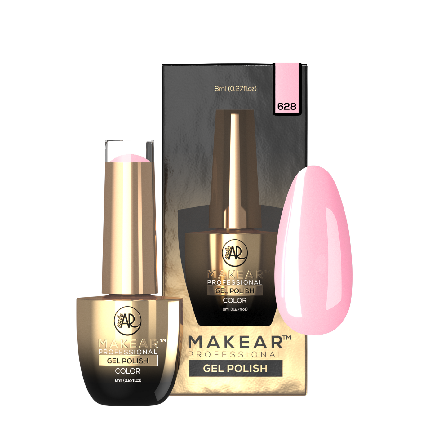 MAKEAR Esmalte semipermanente 628 Flovers 8ml