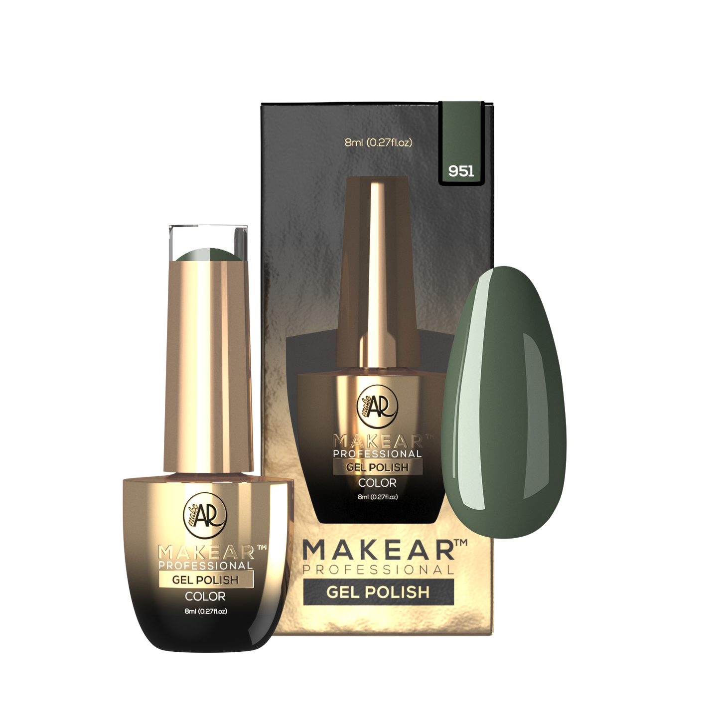 MAKEAR Esmalte semipermanente Naomi 951 8ml