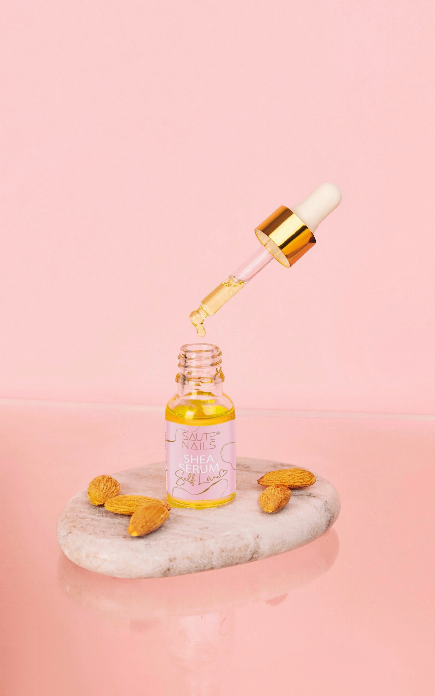 Aceite de cutícula Shea Serum Saute Nails 15ml