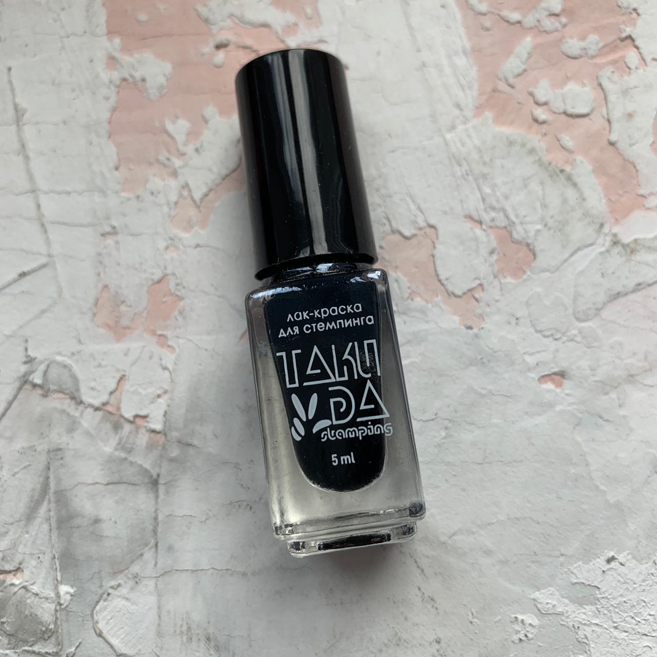 Esmalte Stamping TakiDa 001-Negro 5ml