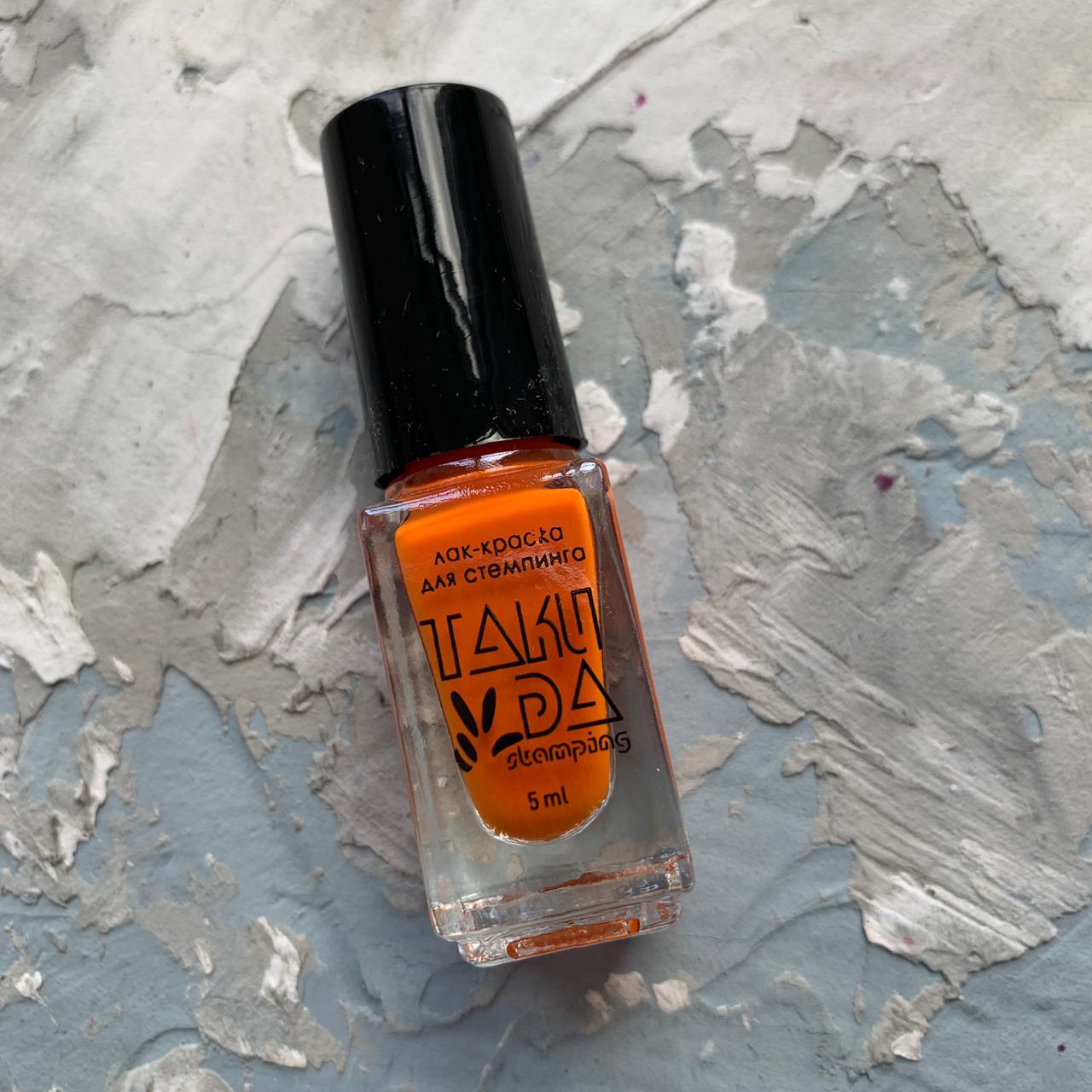 Esmalte Stamping TakiDa 022-Naranja 5ml