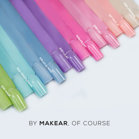 MAKEAR Esmalte semipermanente 633 Flovers 8ml
