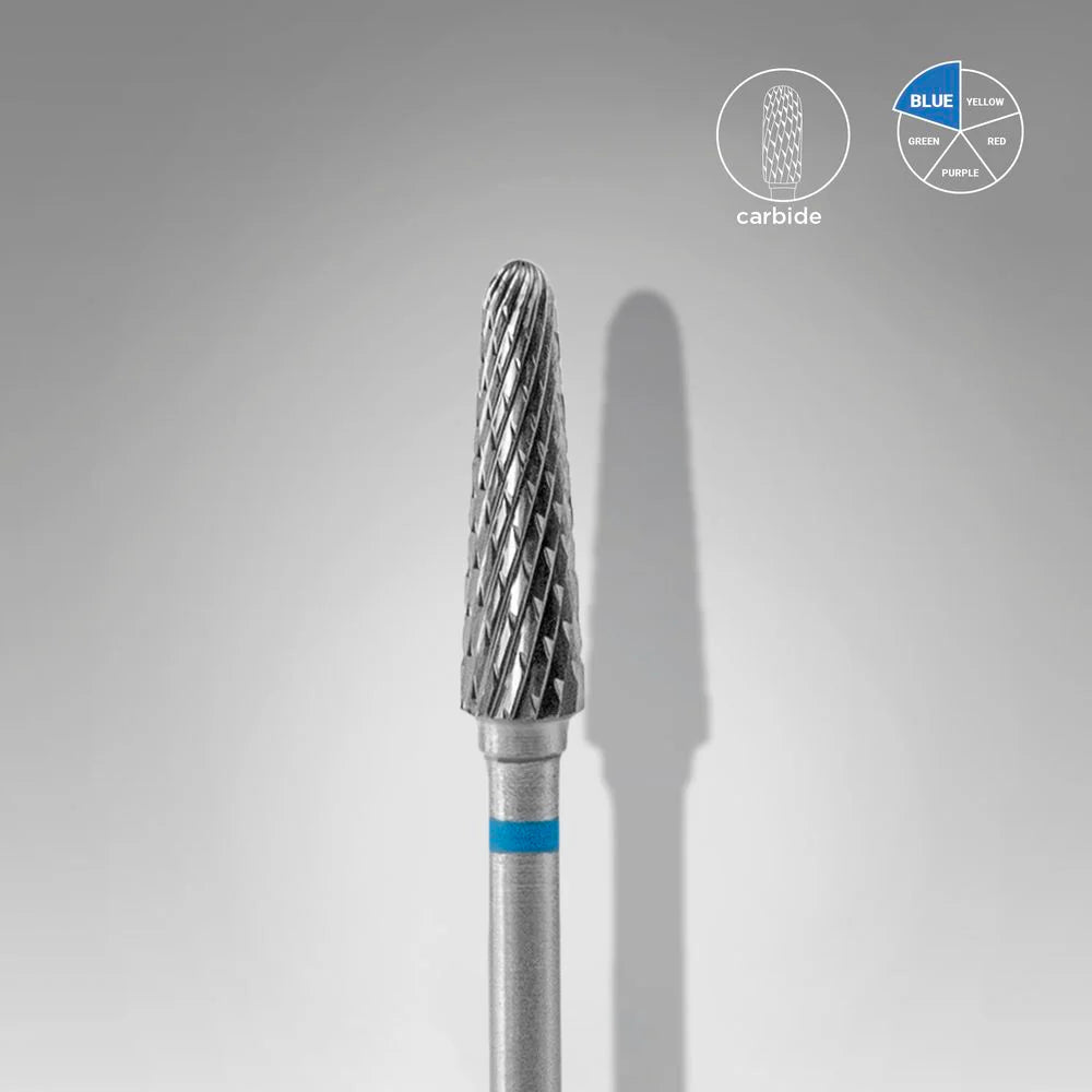 Fresa carburo Staleks PRO Frustum Azul diámetro 4mm