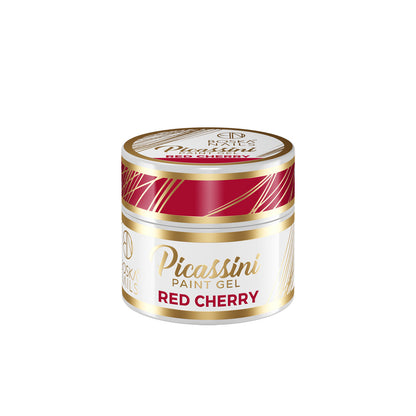 Picassini Paint Gel RED CHERRY Boska Nails 5 ml