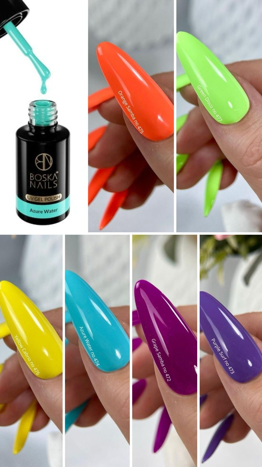 Pack Summer Time Boska Nails 6 ml