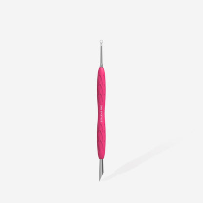 Empujador para manicura con mango de silicona-UNIQ 11 Tipo 2 Gummy