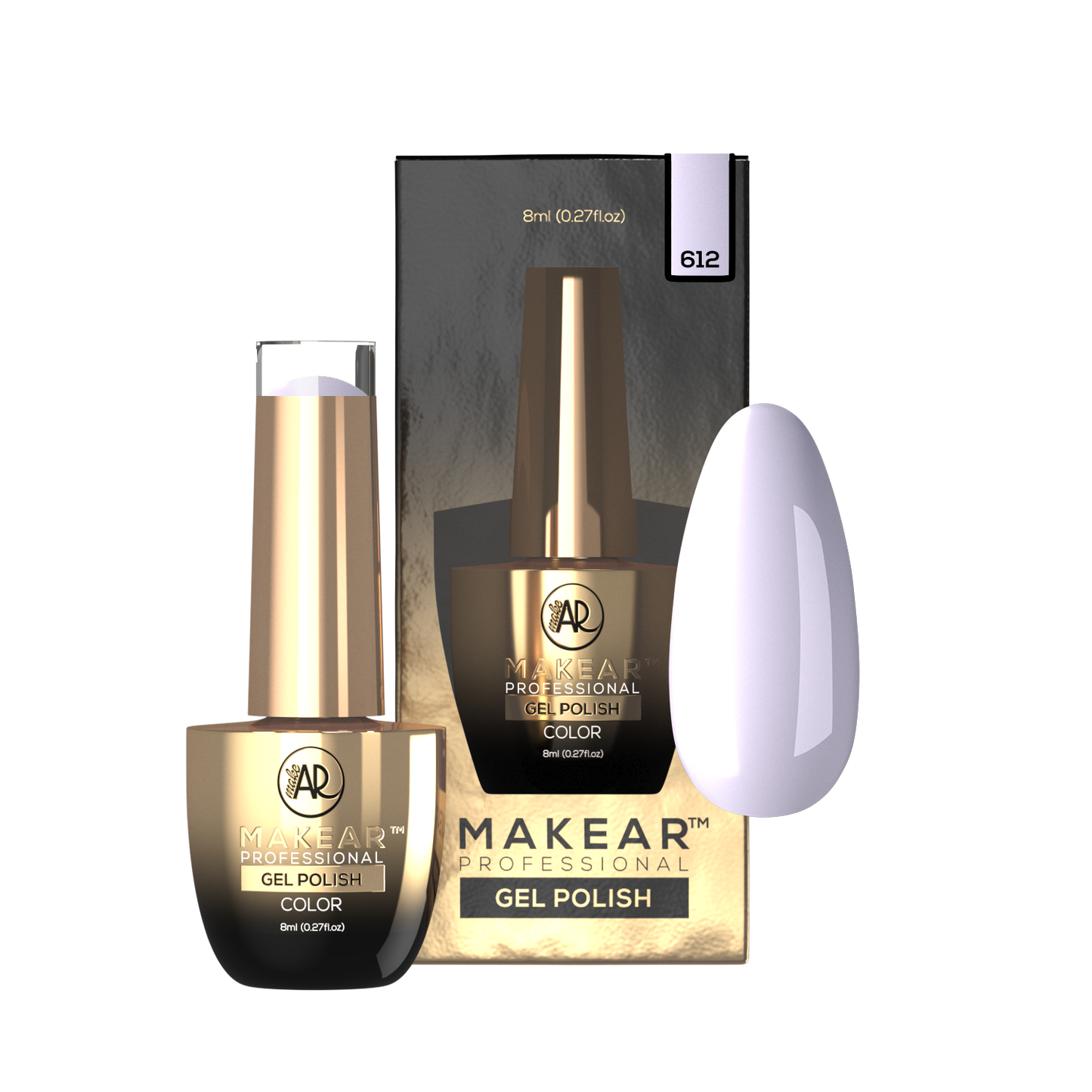 MAKEAR Esmalte semipermanente 612 Lollipop  8ml