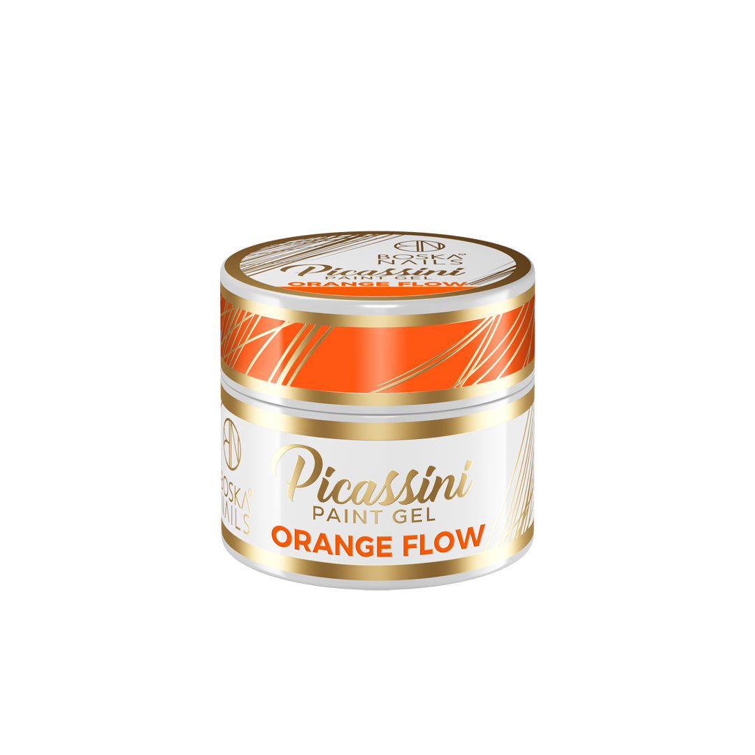 Picassini Paint Gel ORANGE FLOW Boska Nails 5 ml