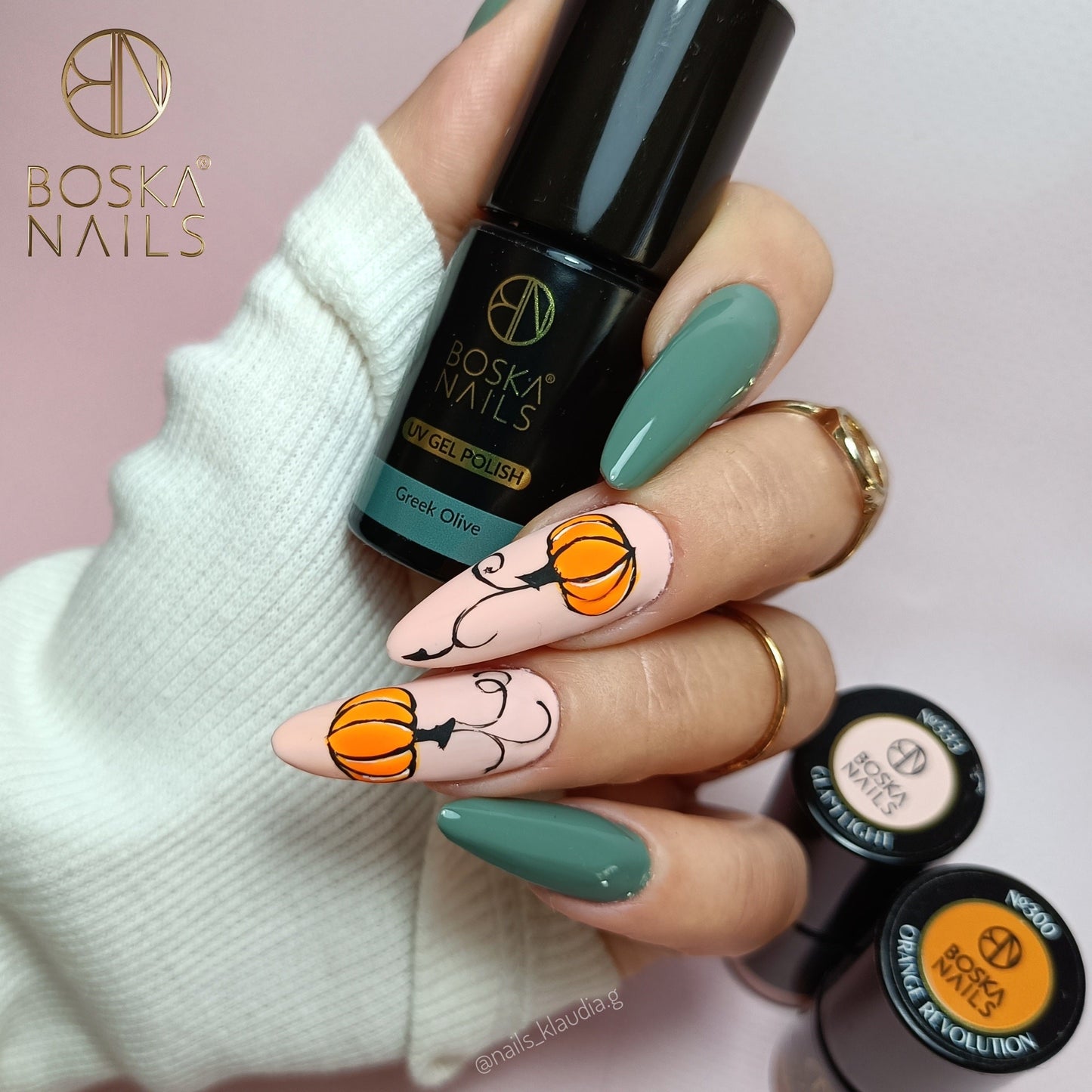 Esmalte Semipermanente Green Olive Nº322 - 6ml