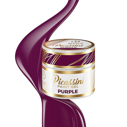 Picassini Paint Gel Morado Boska Nails 5 ml