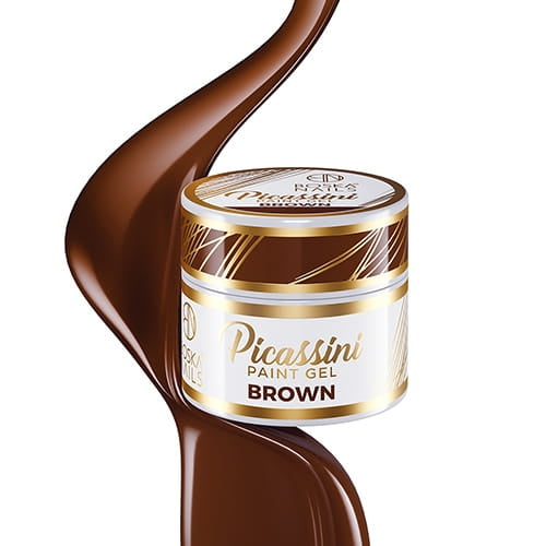 Picassini Paint Gel Marrón Boska Nails 5 ml
