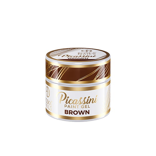 Picassini Paint Gel Marrón Boska Nails 5 ml