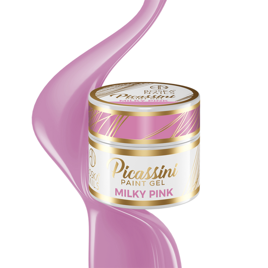 Picassini Paint Gel MILKY PINK Boska Nails 5 ml