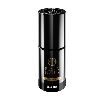 Esmalte Semipermanente Black Hell Nº302 - 6ml