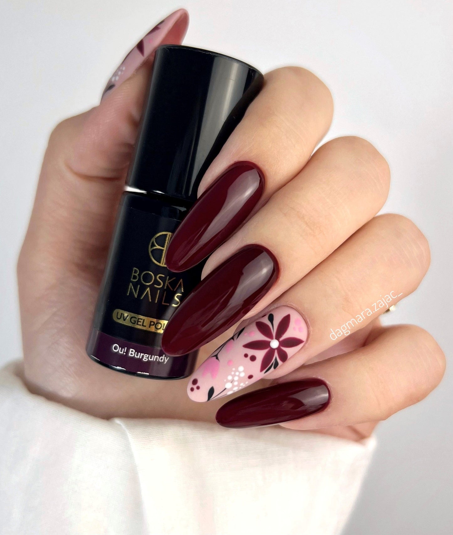 Esmalte Semipermanente Ou Burgundy Nº306 - 6ml