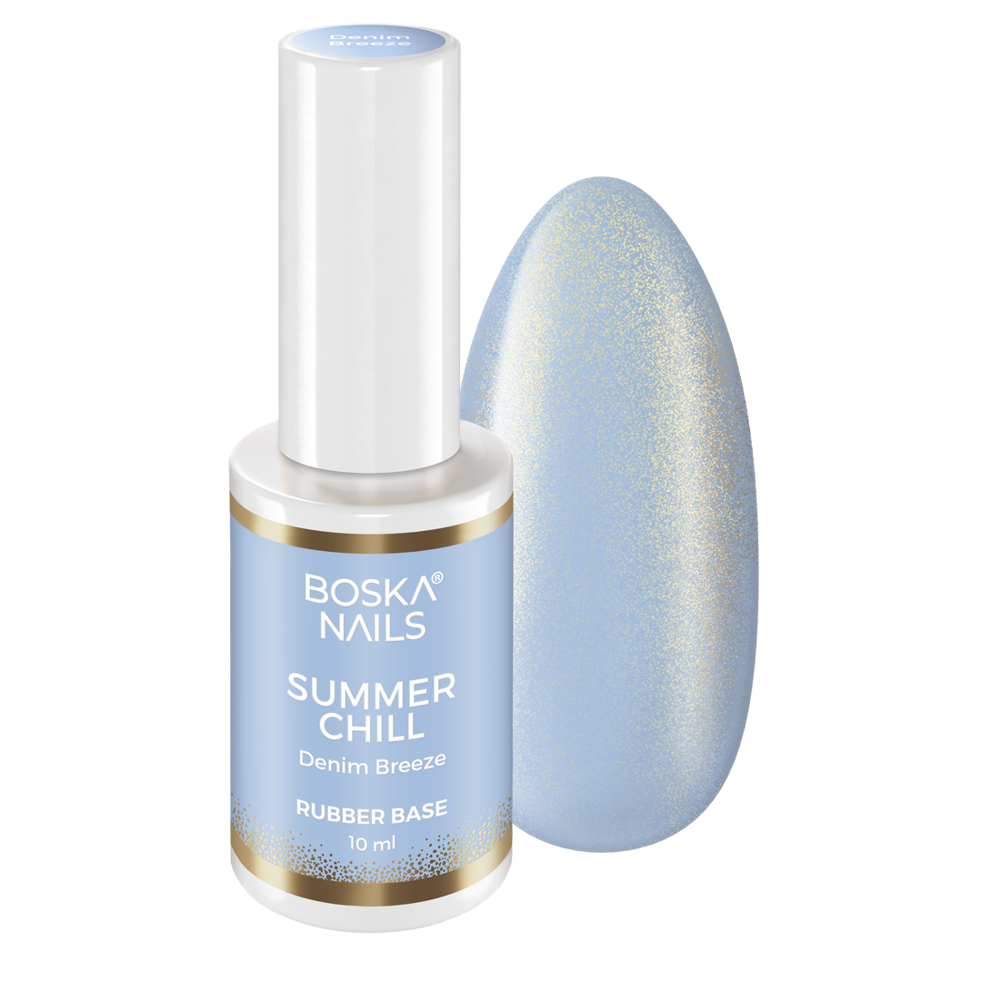 Base Rubber Denim Breeze 10ml Boska Nails
