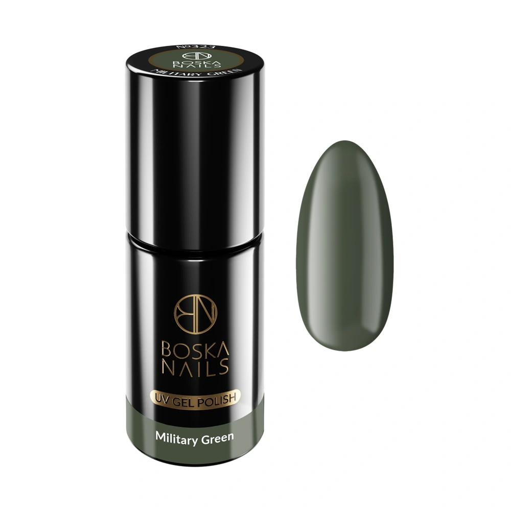 Esmalte Semipermanente Military Green Nº323 - 6ml