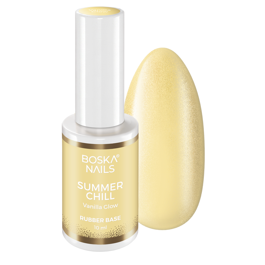 Base Rubber Vanilla Glow 10ml Boska Nails