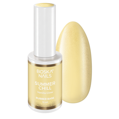 Base Rubber Vanilla Glow 10ml Boska Nails