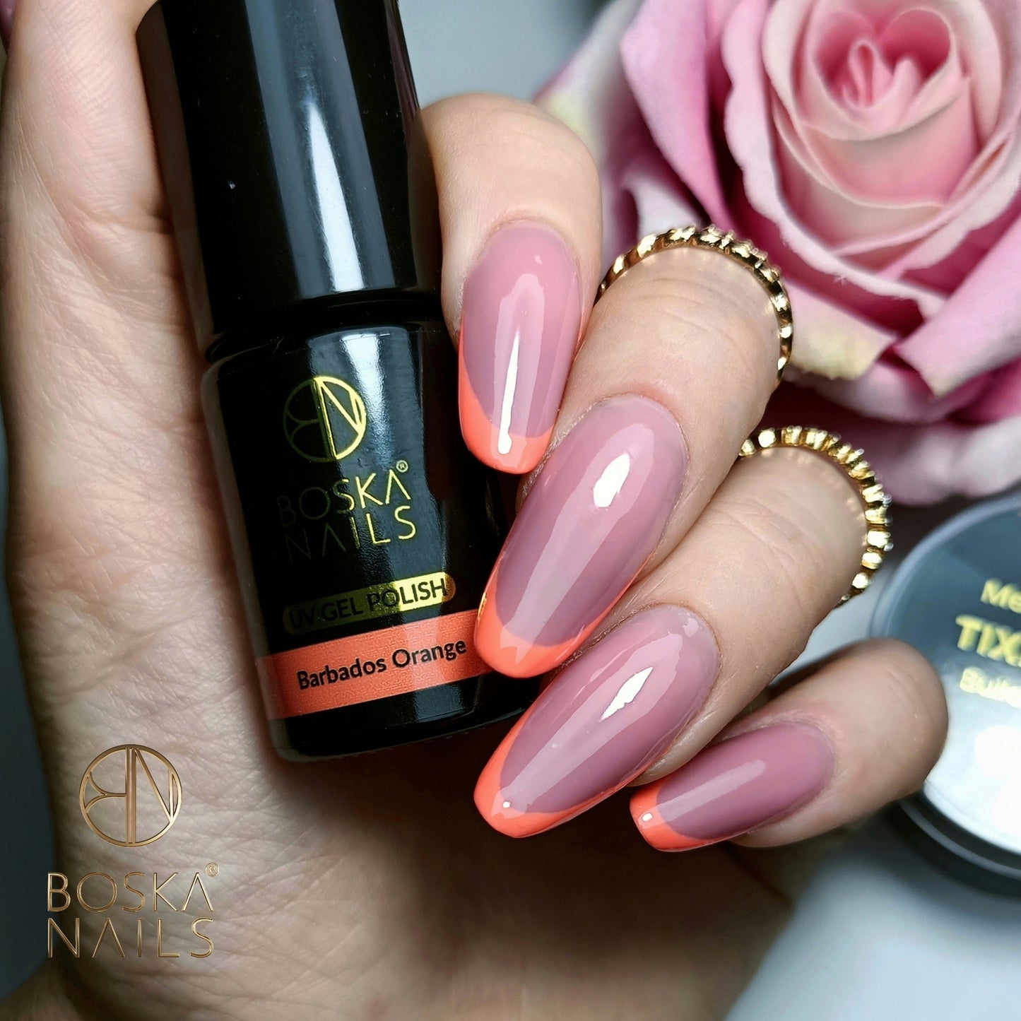 Esmalte Semipermanente Barbados Orange Nº419 - 6ml