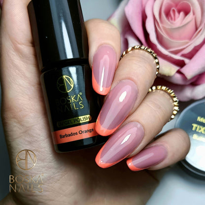 Esmalte Semipermanente Barbados Orange Nº419 - 6ml