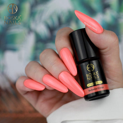 Esmalte Semipermanente Barbados Orange Nº419 - 6ml
