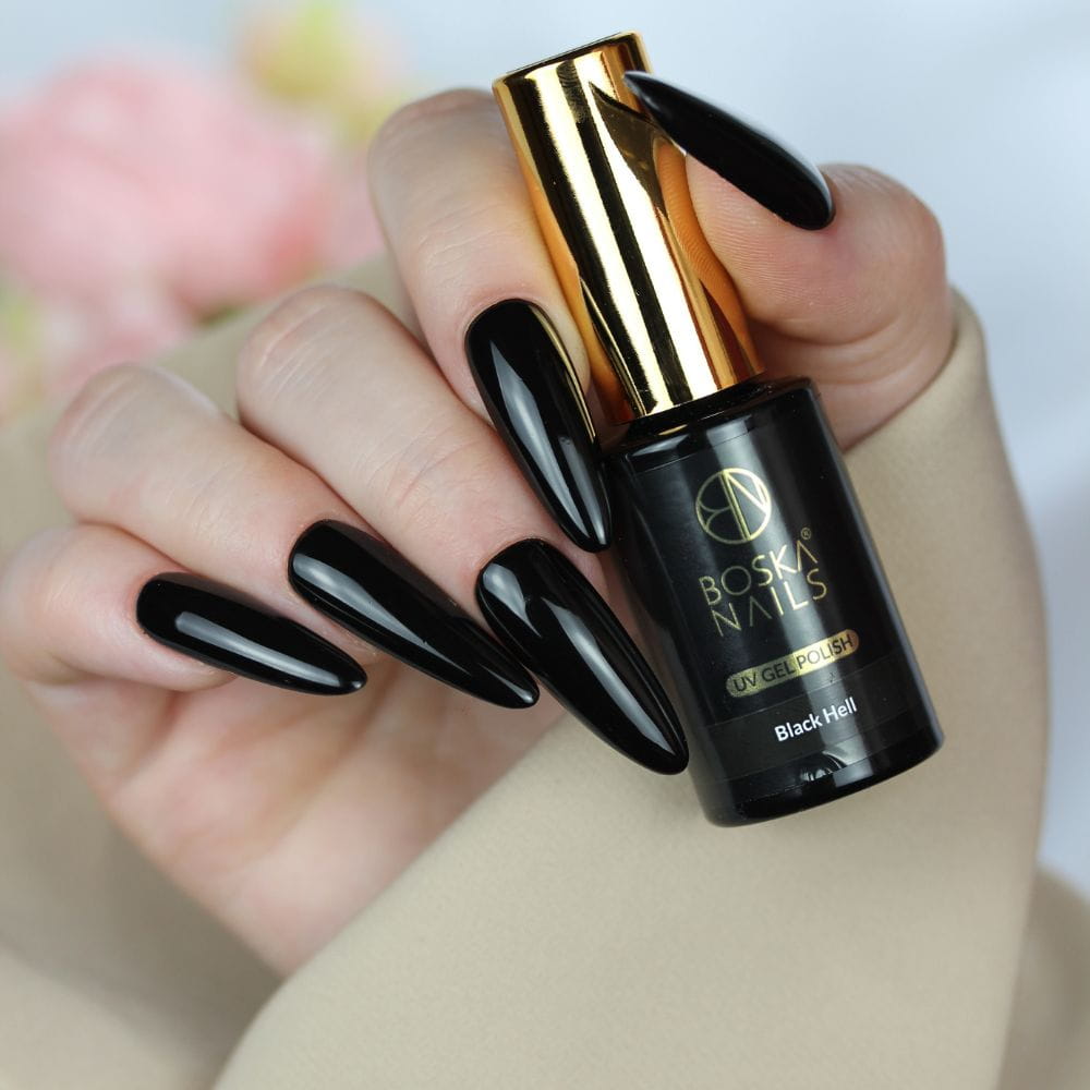 Esmalte Semipermanente Black Hell Nº550 - 10ml